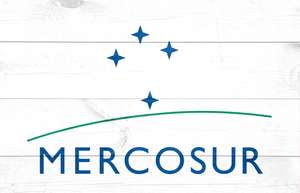 July 16, 2019, Brazil. In This Photo Illustration The Mercosur Soon Appears On A Flag.
