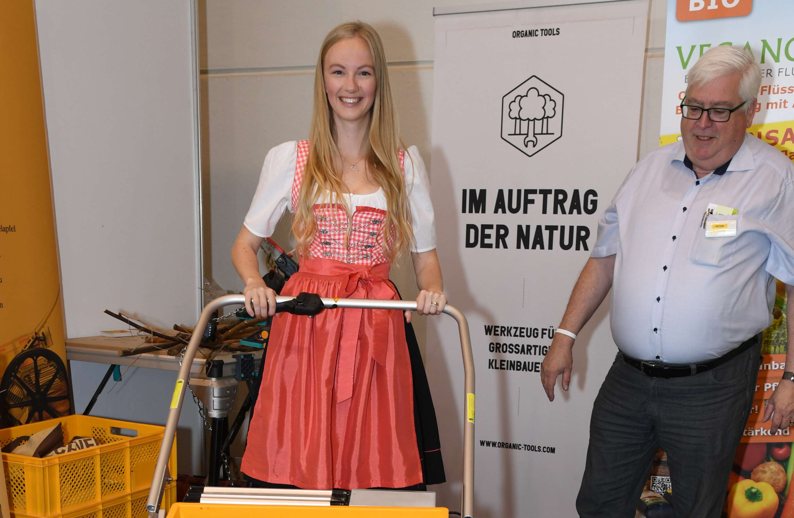 Fachhändler präsentieren ihre Produktinnovationen vor Ort.