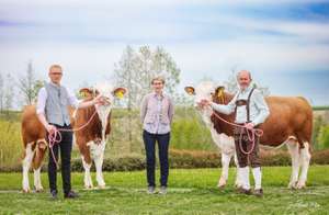 Megastar Und Monoron Mit Züchterfamilie Hörmandinger