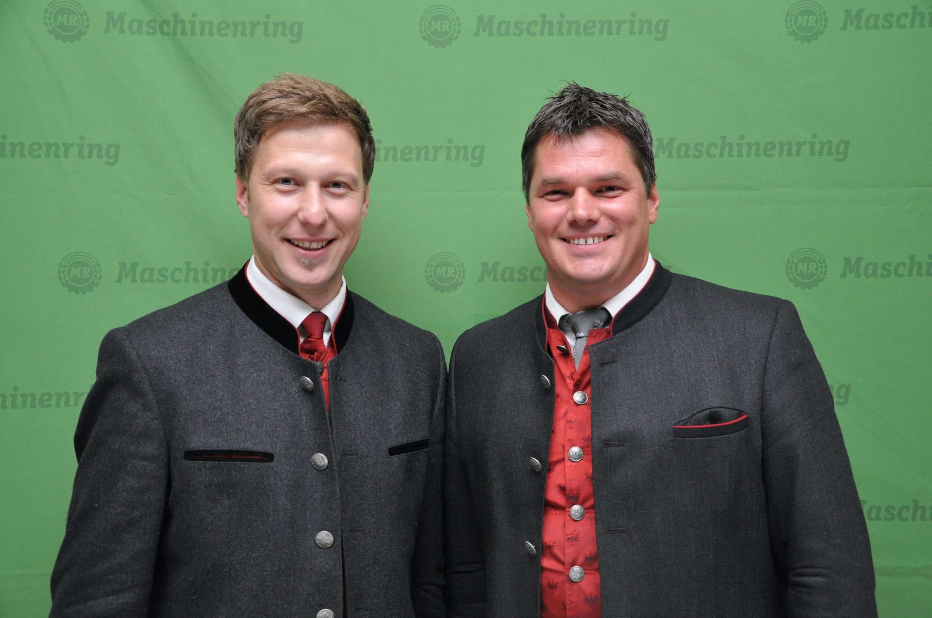 Maschinenring Innsbruck-Land-Geschäftsführer Josef Gahr und Obmann Martin Zürcher