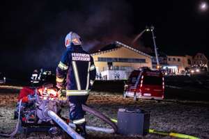 Brand Auf Einem Landwirtschaftlichen Anwesen In Der Gemeinde St. Georgen Am Walde (Bezirk Perg)