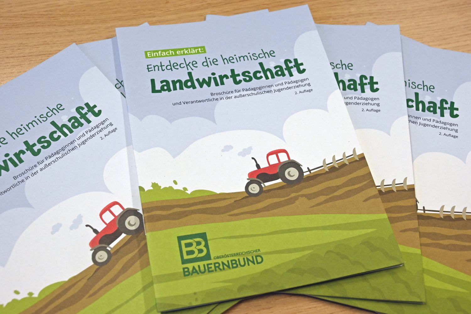Einfach erklärt: Entdecke die heimische Landwirtschaft. Broschüre für Pädagoginnen und Pädagogen und Verantwortliche in der außerschulischen Erziehung