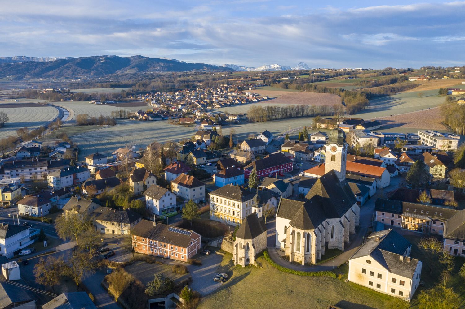 Die Ortszentren der Gemeinden sollen attraktiviert werden – im Bild Wartberg an der Krems.