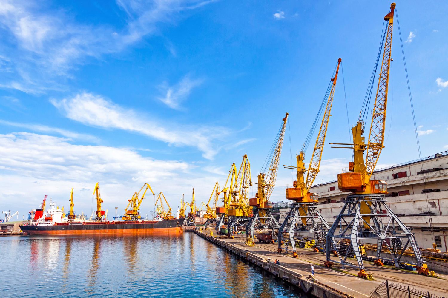 Ukraine exportierte bislang nur drei Millionen Tonnen Getreide.