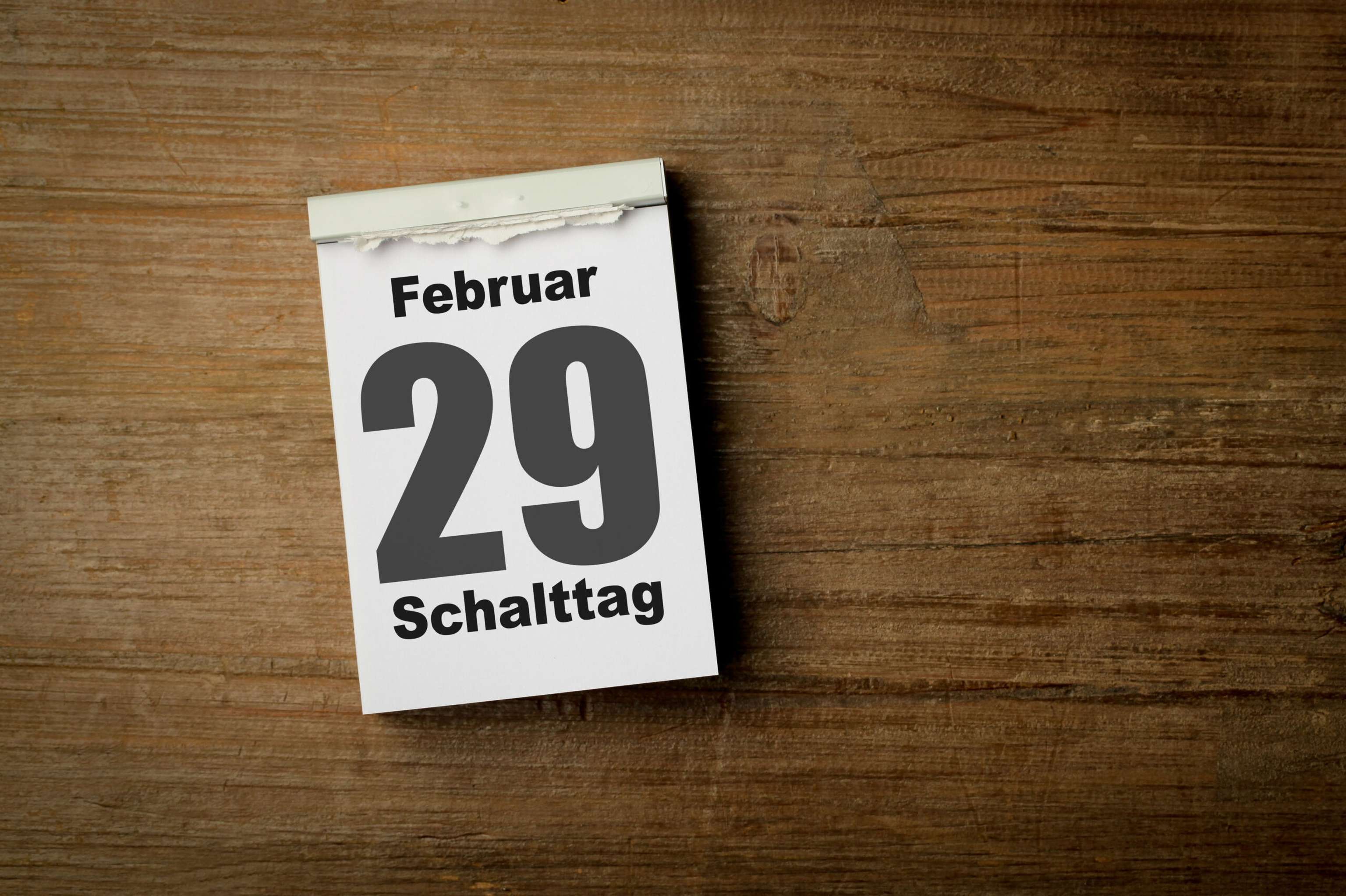 29 Februar / Schalttag / Jahr
