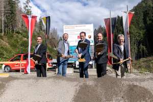 THEMENBILD, Spatenstich Hochwasserschutz Villgratenbach In Heinfels