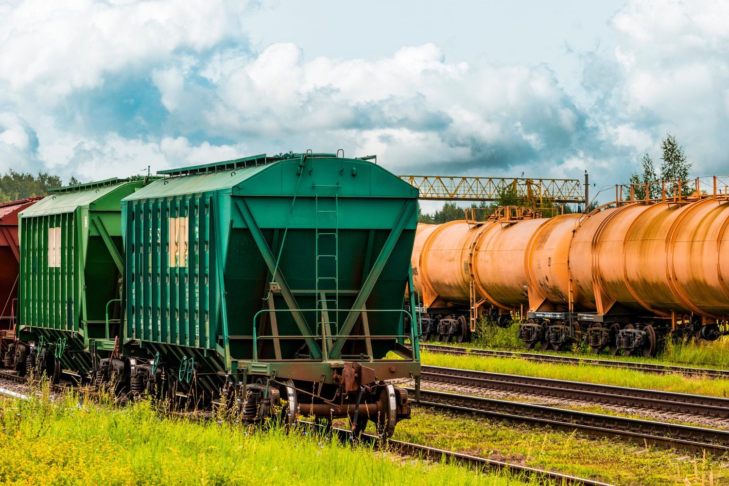 Grain Carrier Freight Car For Transportation Of Bulk Cargo Of Grain Crops