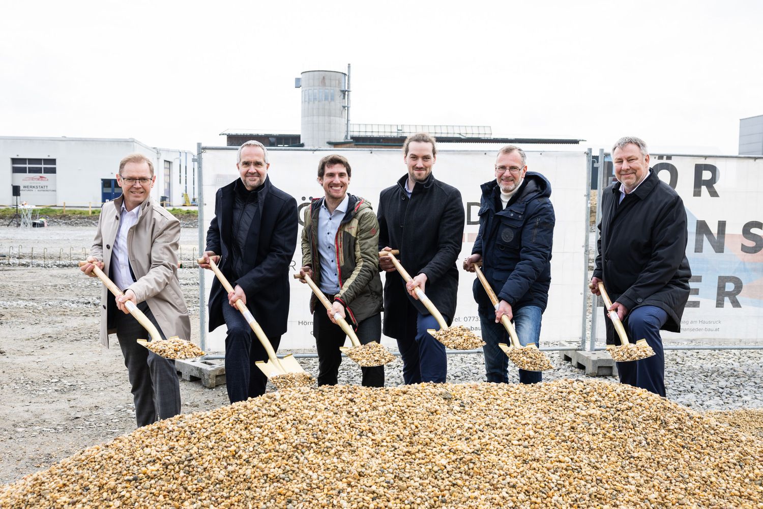 Spatenstich Pressegespräch ECOFLY