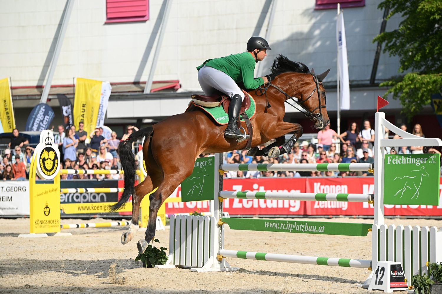 Bereits zum sechsten Mal findet das nationale Springturnier CSN-A im Rahmen der PFERD Wels statt.