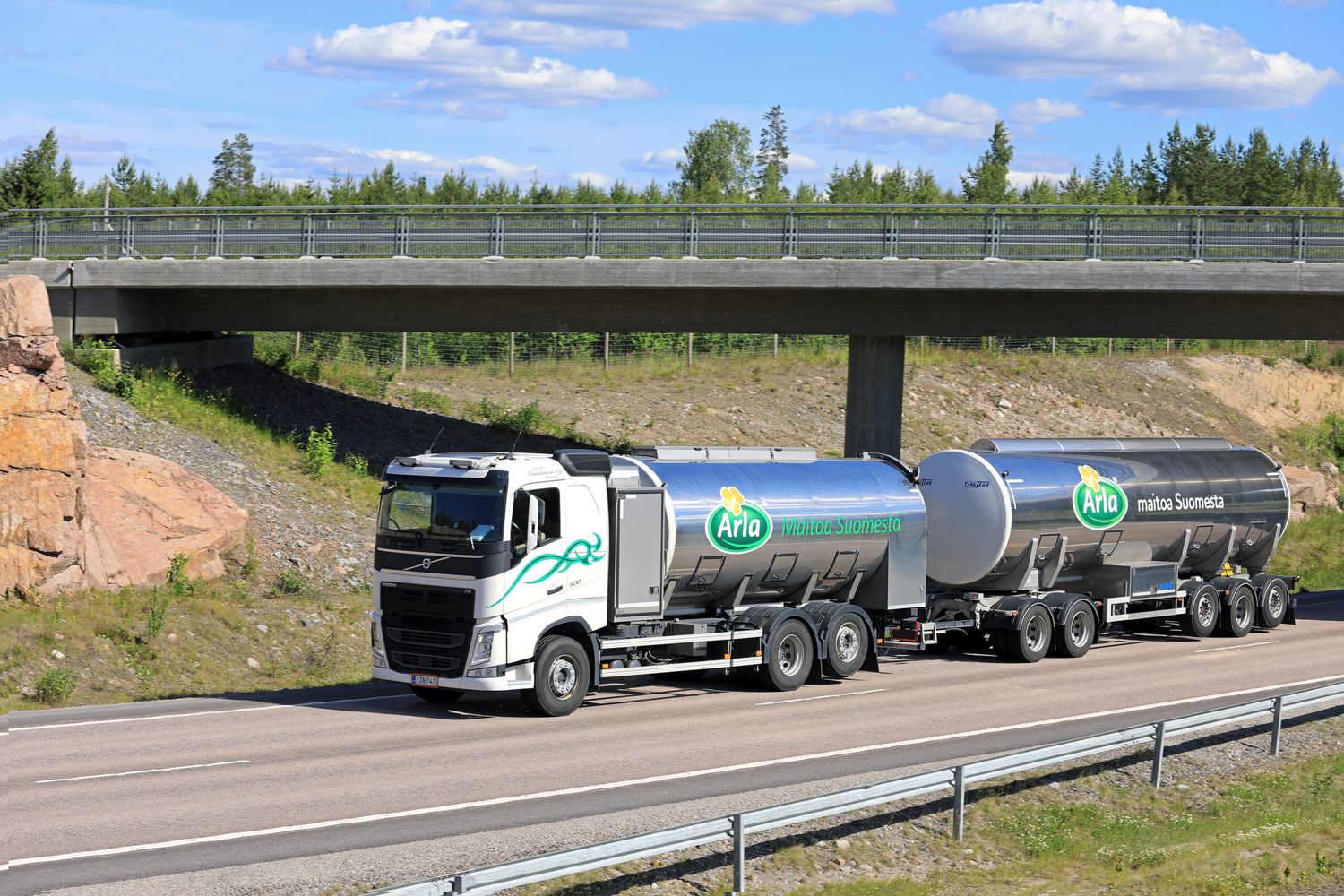 Arla-Tankwagen
