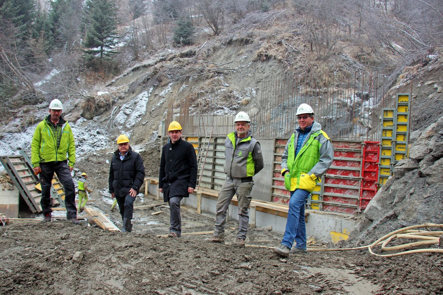 WLV-Baustelle am Grünerbach