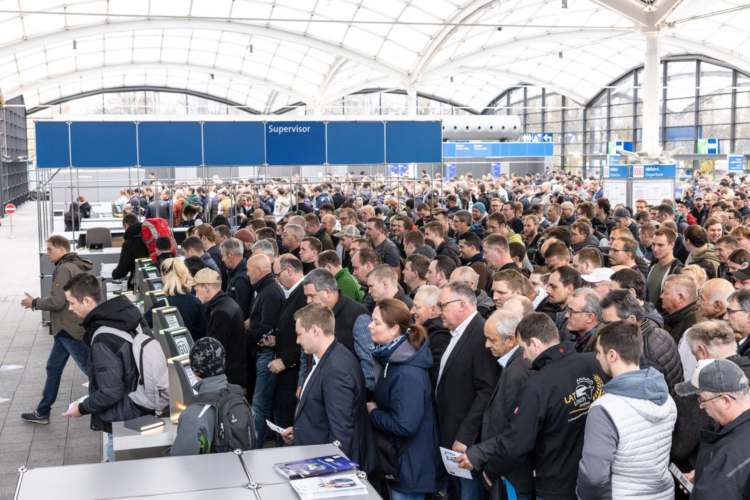 Die Messe wurde wieder von den Landwirten gestürmt.
