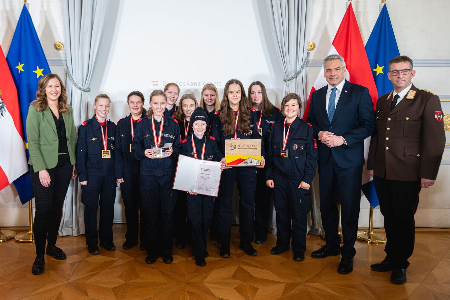 Jugendfeuerwehrgruppe
