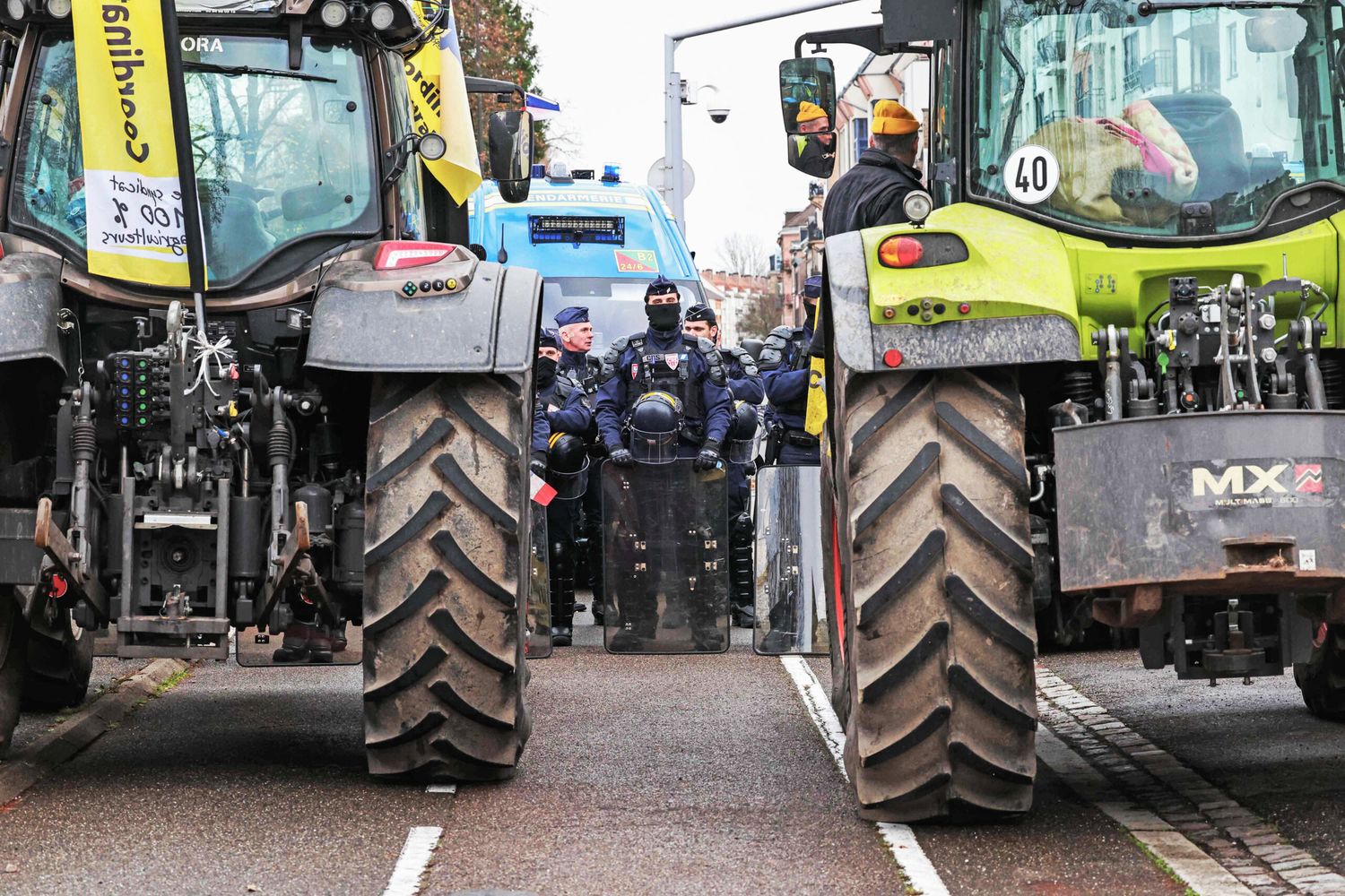Protest in Straßburg, Nov. 24