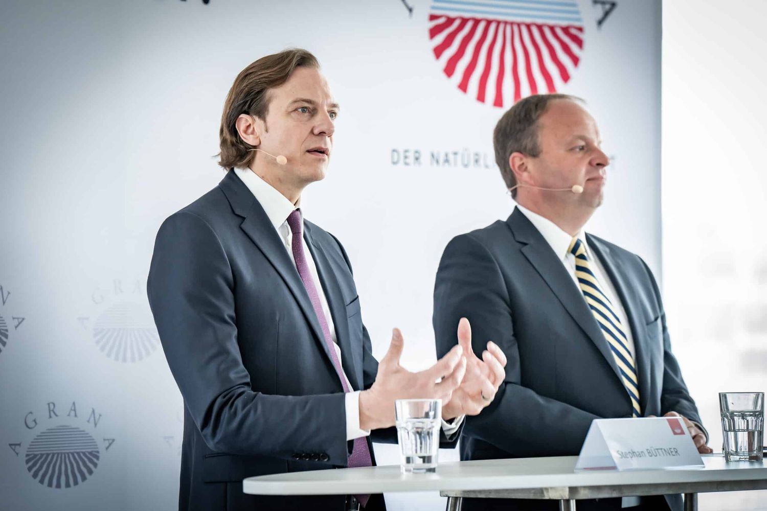Mag. Stephan Büttner und DI Dr. Norbert Harringer