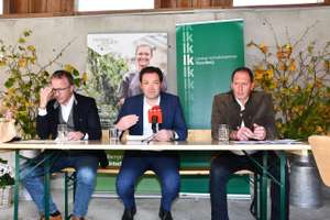 V.l. Christian Gantner, Norbert Totschnig, Josef Moosbrugger.