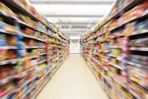 Supermarktregal