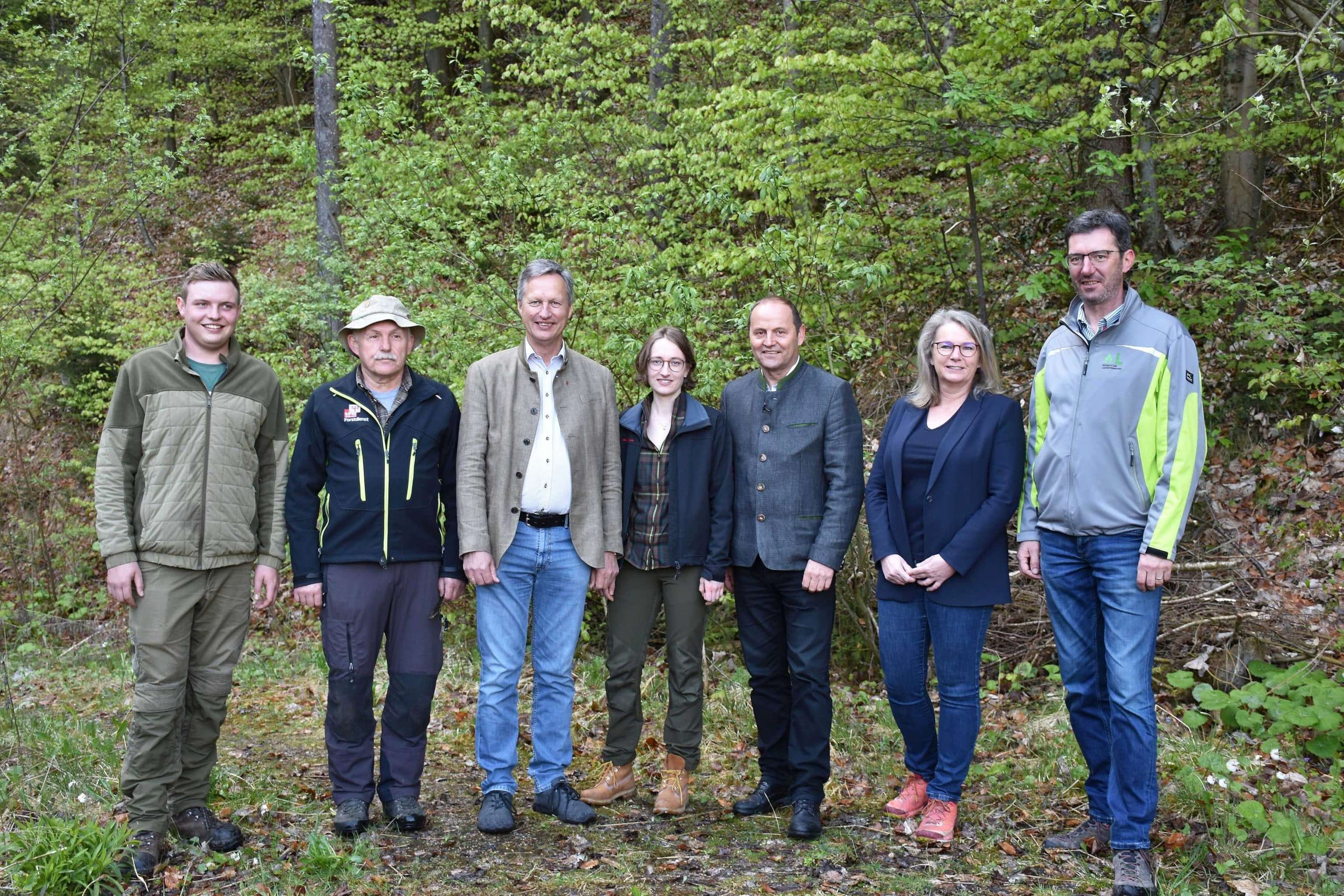 Gruppenfoto Schutzwald Milicevic
