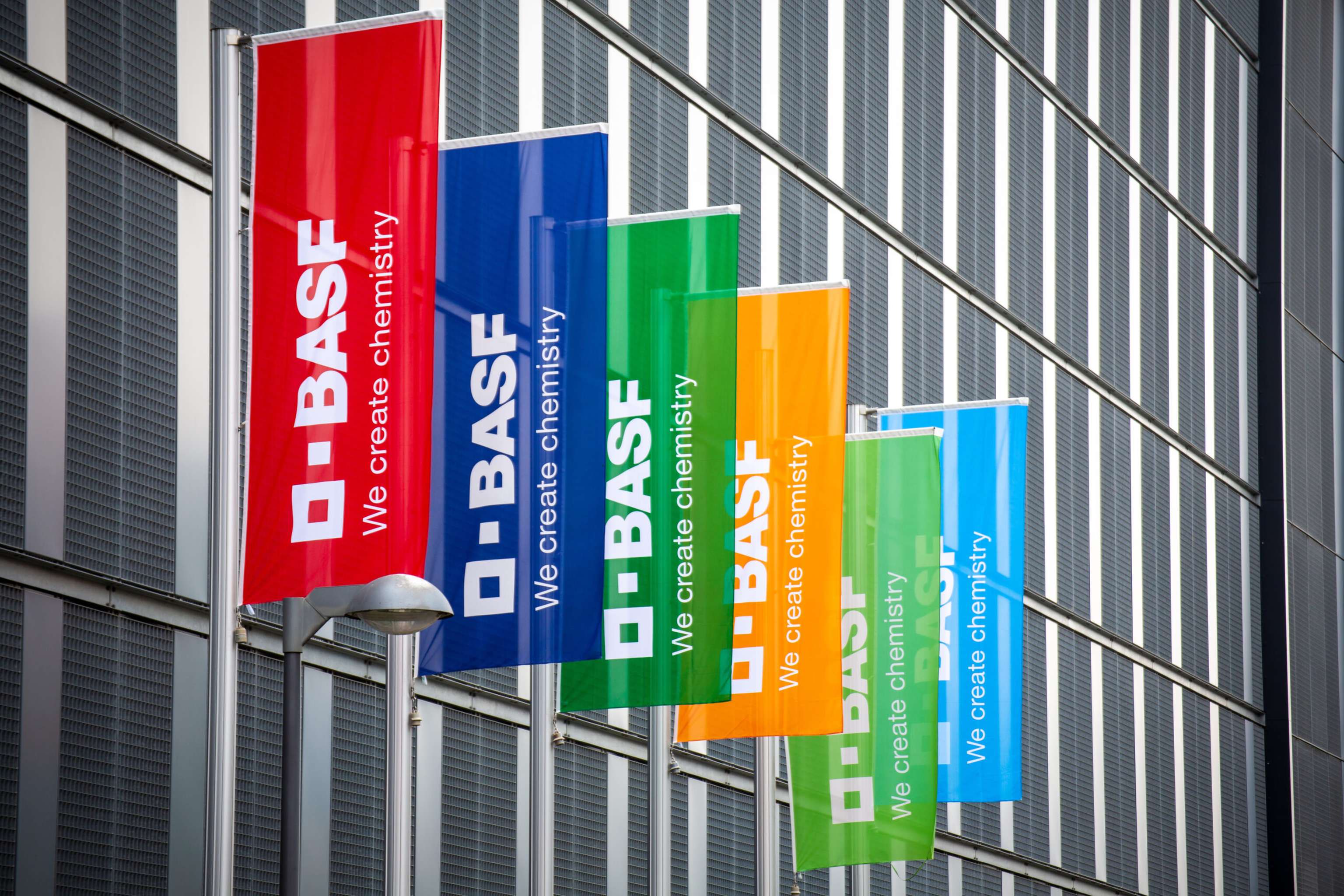BASF-Flaggen