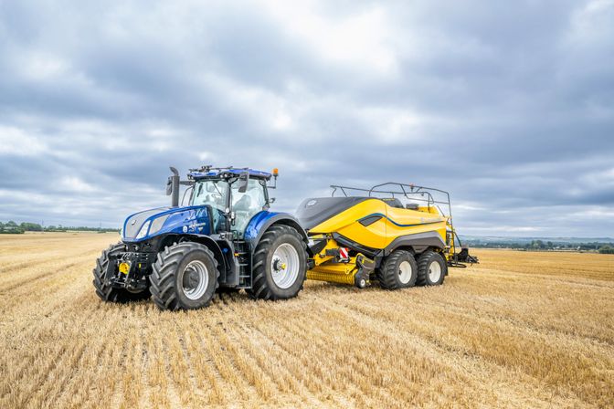 Die Ballenautomatisation IntelliSense von New Holland