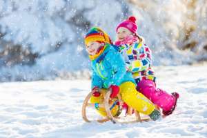 Spaß im Schnee