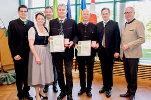 Ehrung Denner und Montecuccoli