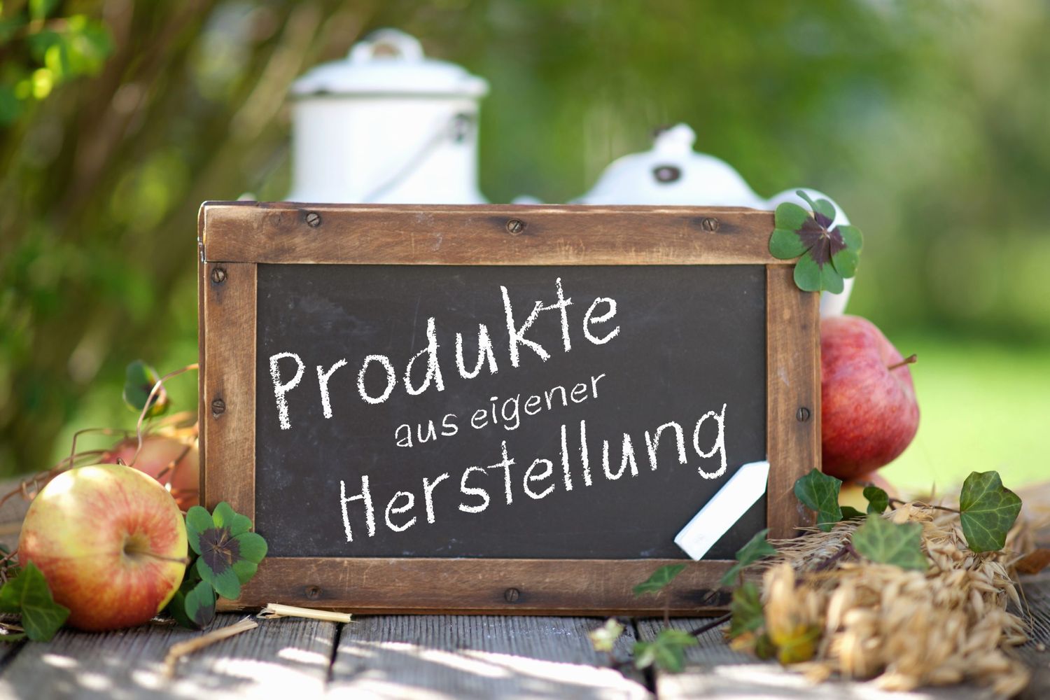 Produkte aus eigene Herstellung