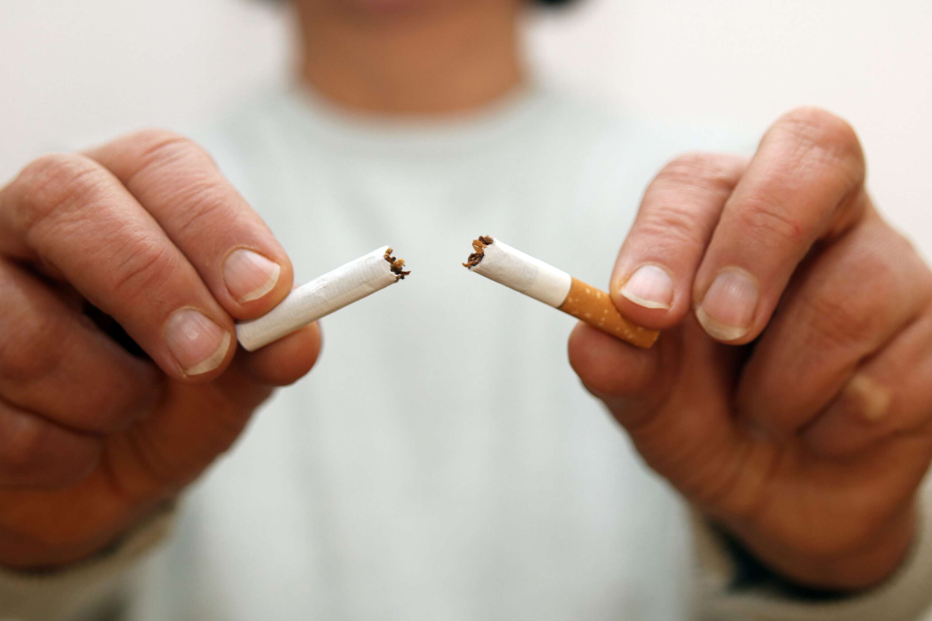 Der Gute Vorsatz, Nichtmehr Rauchen