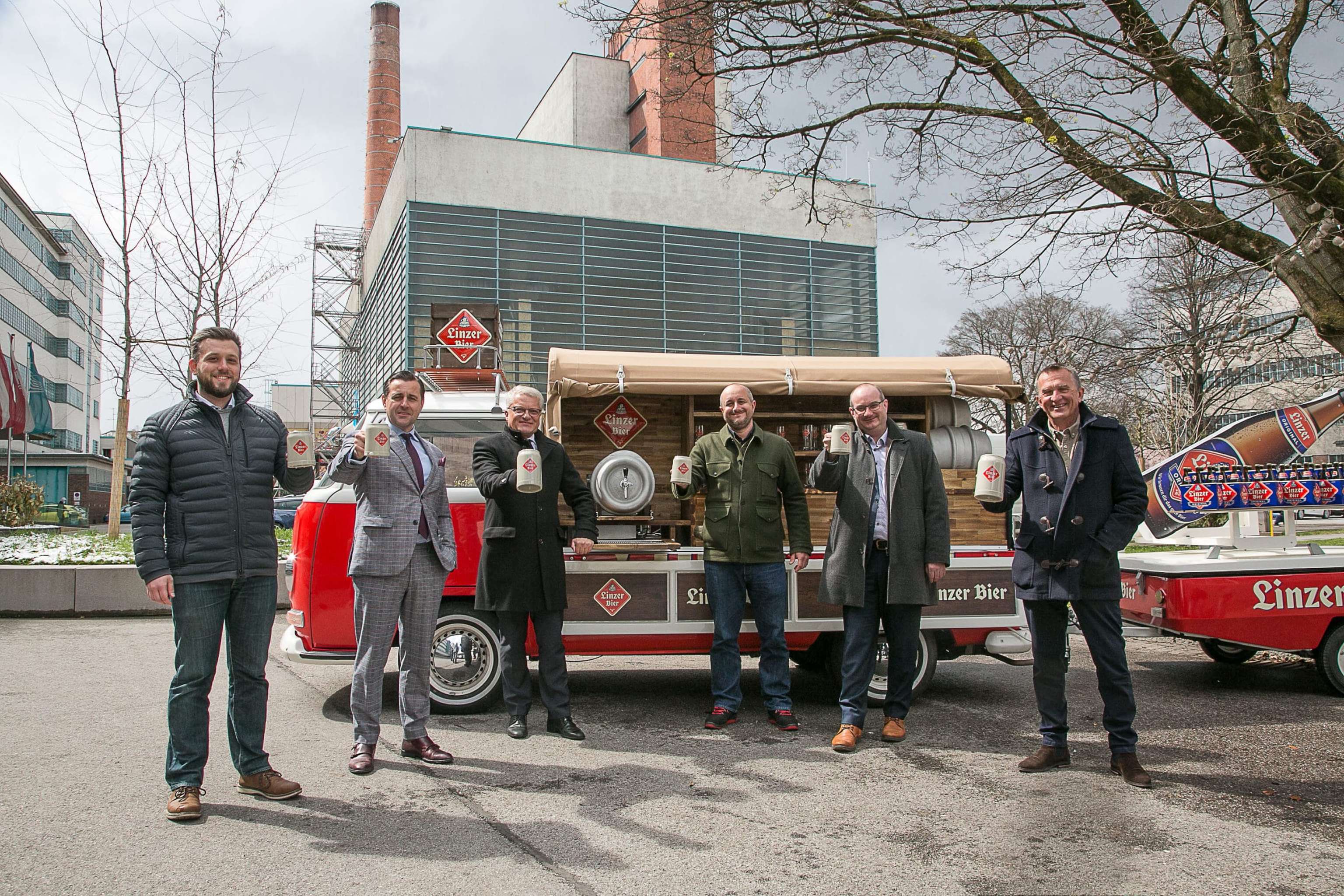 Ein Prost Auf Den Gelungenen Baustart Der Linzer Brauerei
