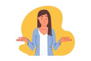 Confusion, Uncertainty, Doubt Concept
