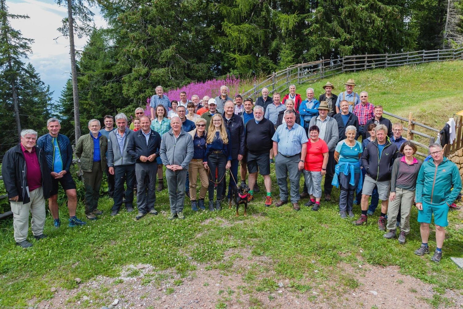 Europawanderung 2021 Südt. Bauernbund Region Bozen