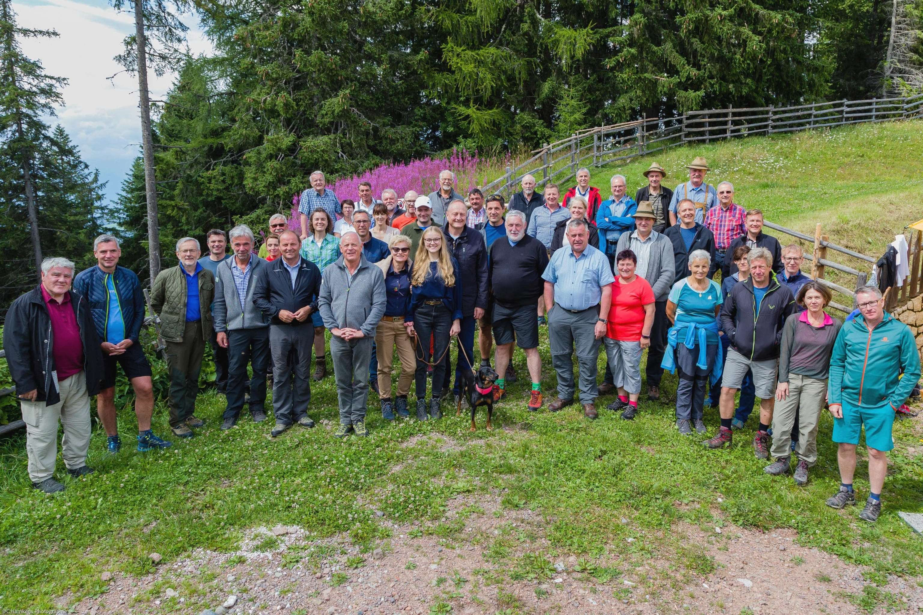 Europawanderung 2021 Südt. Bauernbund Region Bozen