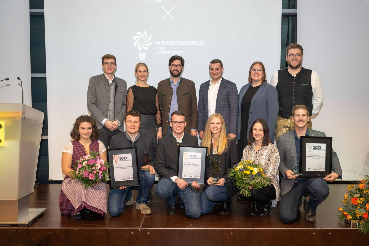 Siegerfoto mit Vorstand