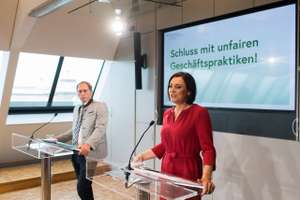 Pressekonferenz Gegen Unfaire Geschäftspraktiken