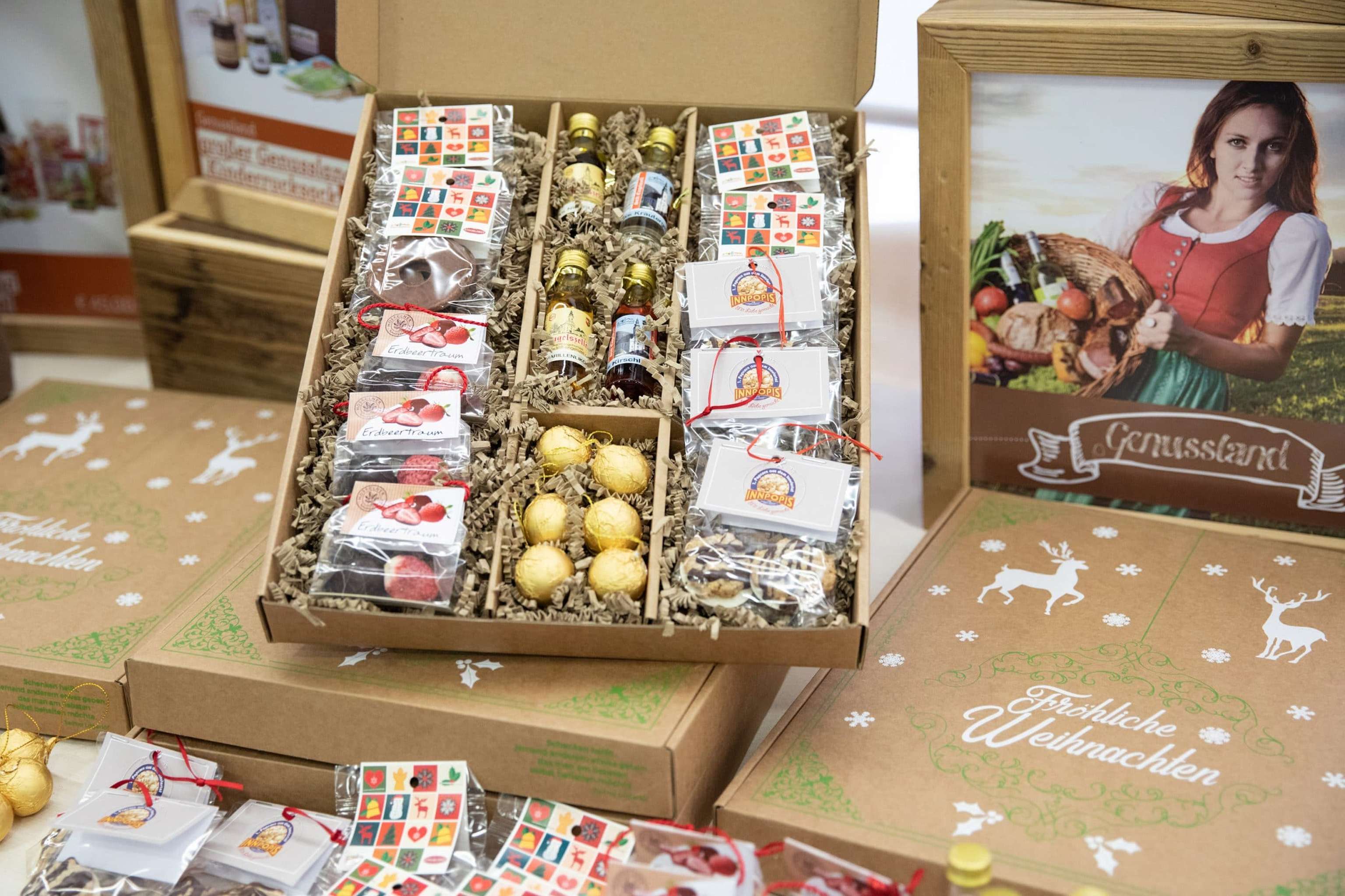 Weihnachtsbox In Nahaufnahme C Land OÖ Schaffner