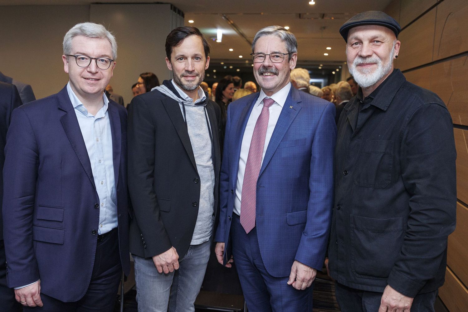 Unterstützung für wichtige Sozialprojekte: Höllerer, Schwertner, Hameseder, Fenninger.