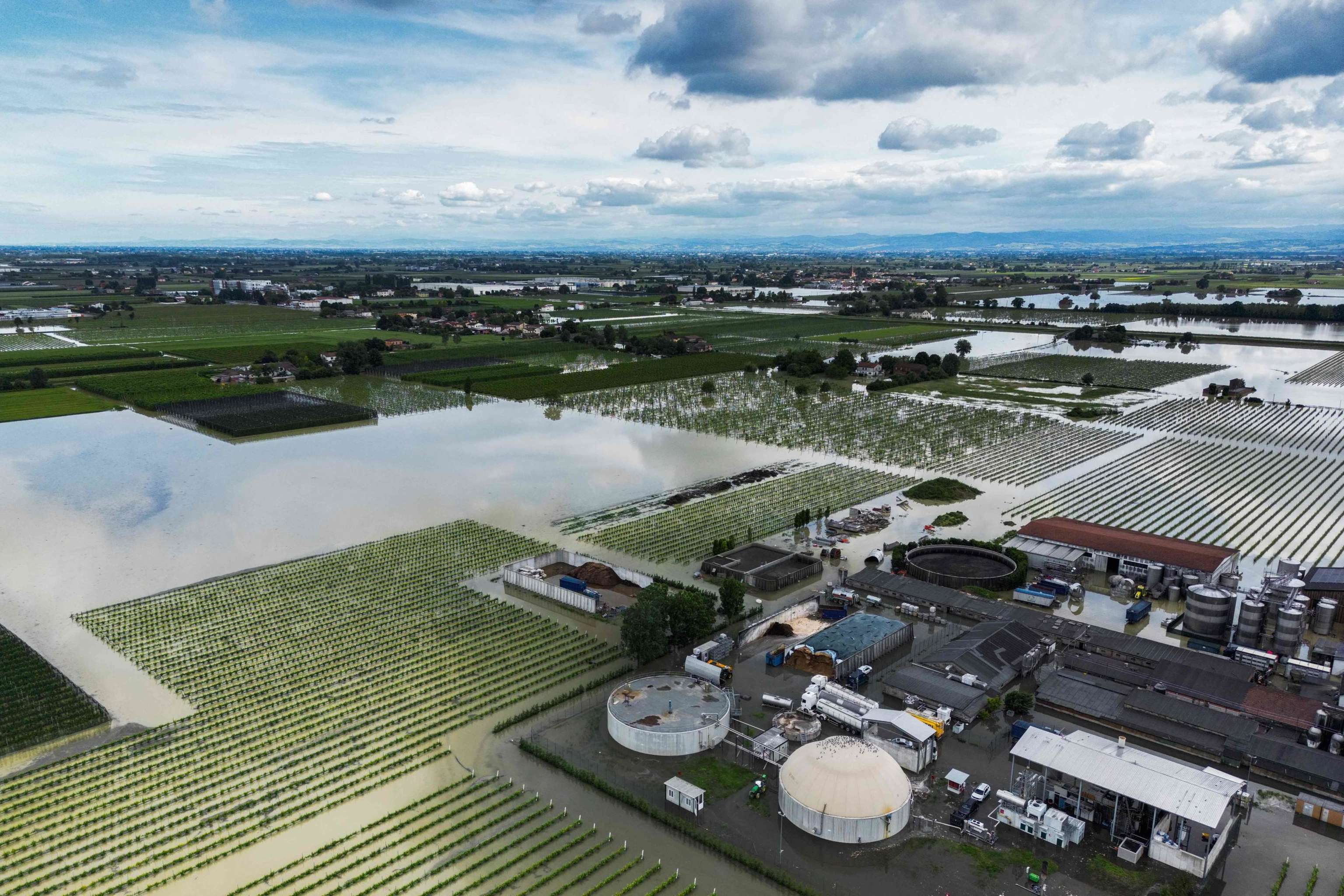 Überflutung Emilia-Romagna