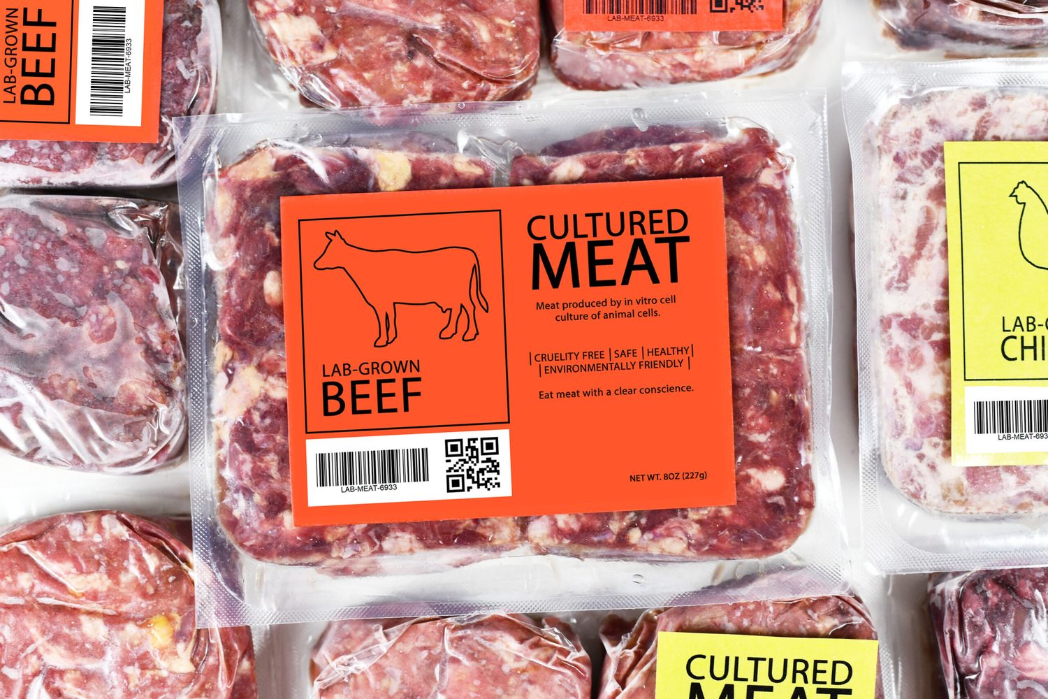 Laborfleisch Rind