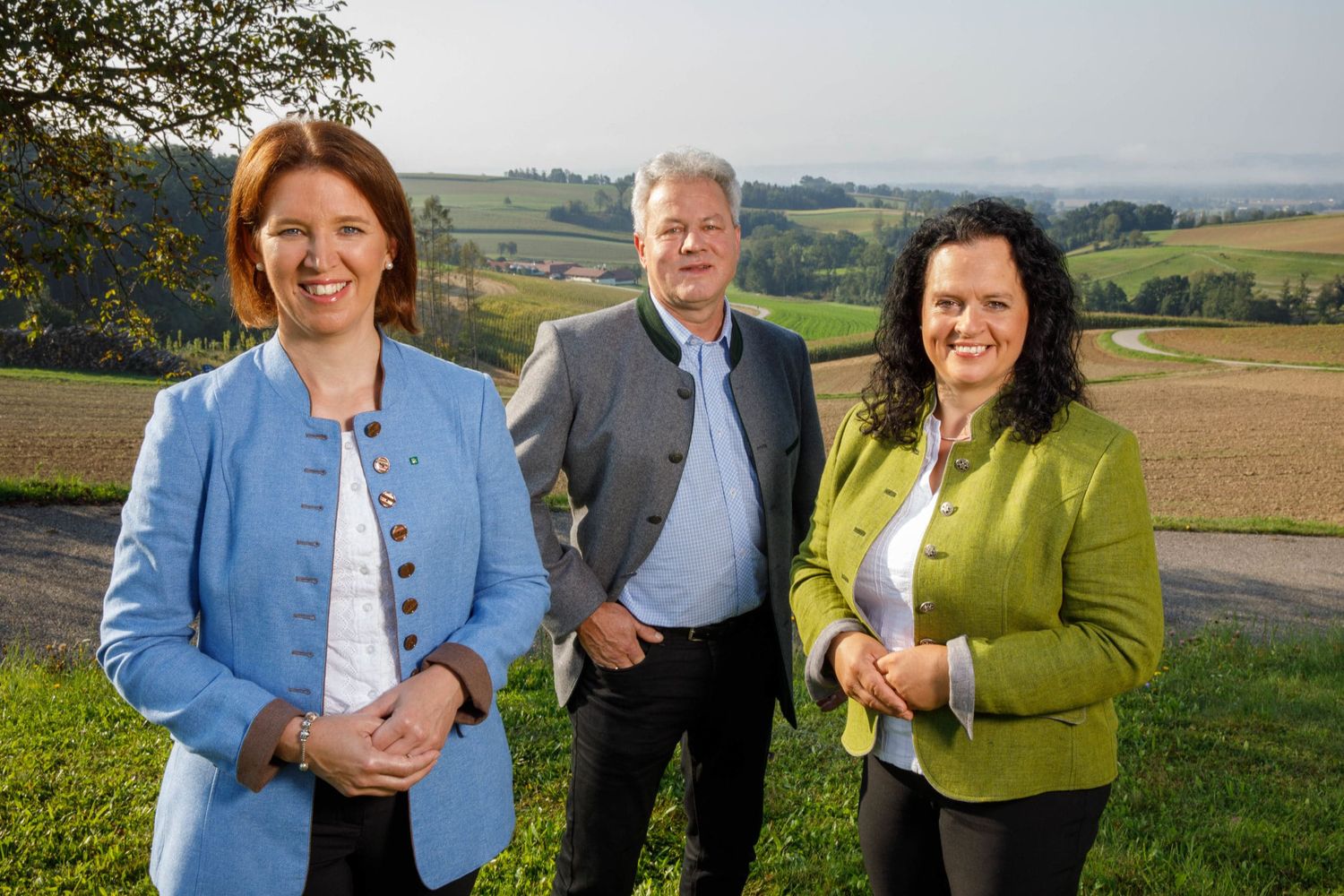 Michaela Langer-Weninger, Karl Grabmayr und Johanna Haider – dieses Trio steht an der Spitze des OÖ Bauernbundes bei der Landwirtschaftskammer-Wahl am 24. Jänner 2021.