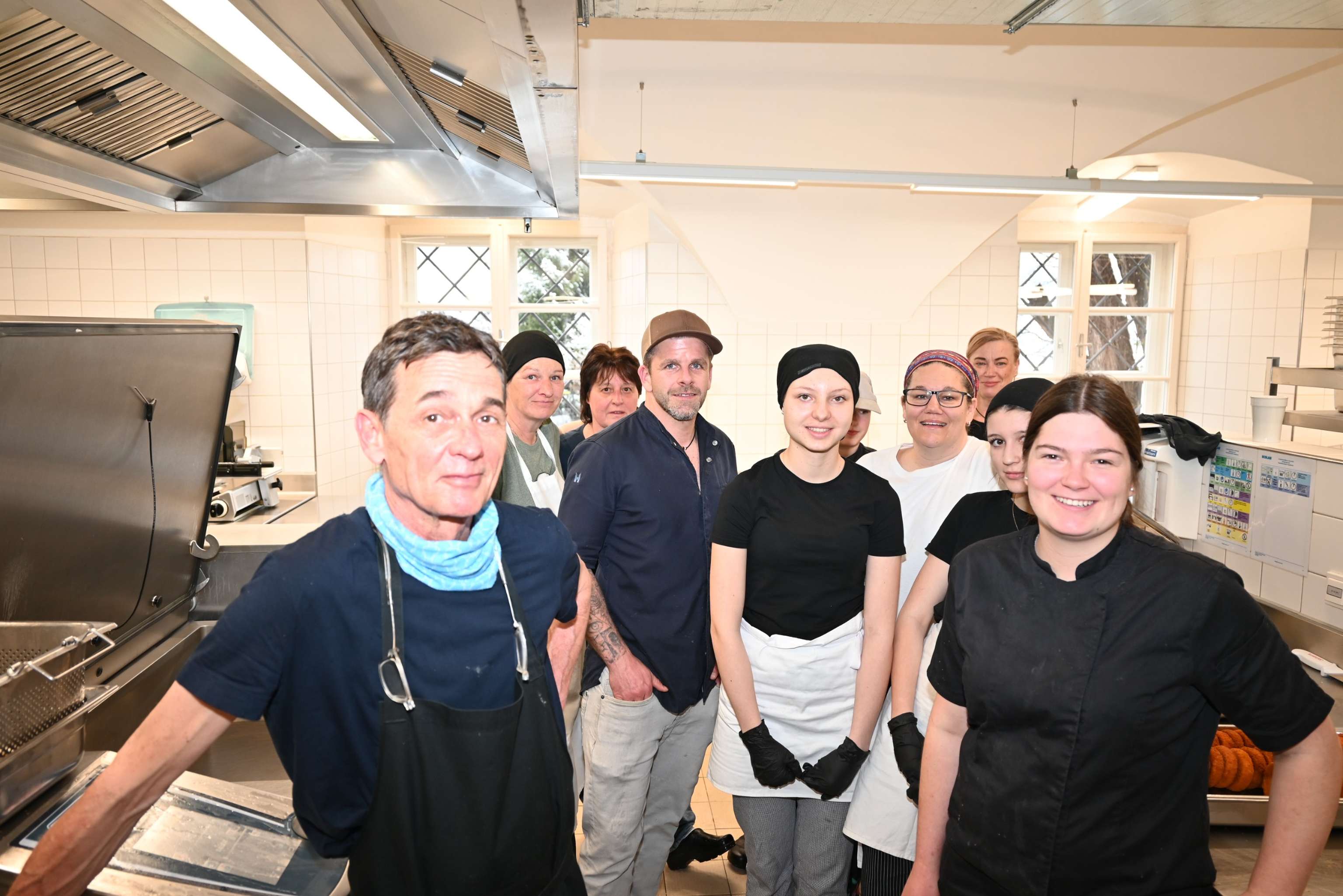 Küchenteam der LLA Rotholz