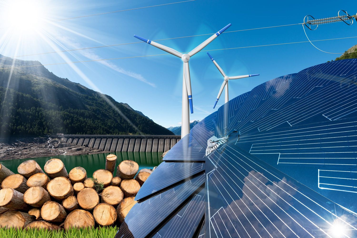 Renewable Energies Wind Solar Biomass Hydropower