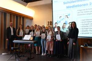 Zertifikatsverleihung Mediatoren