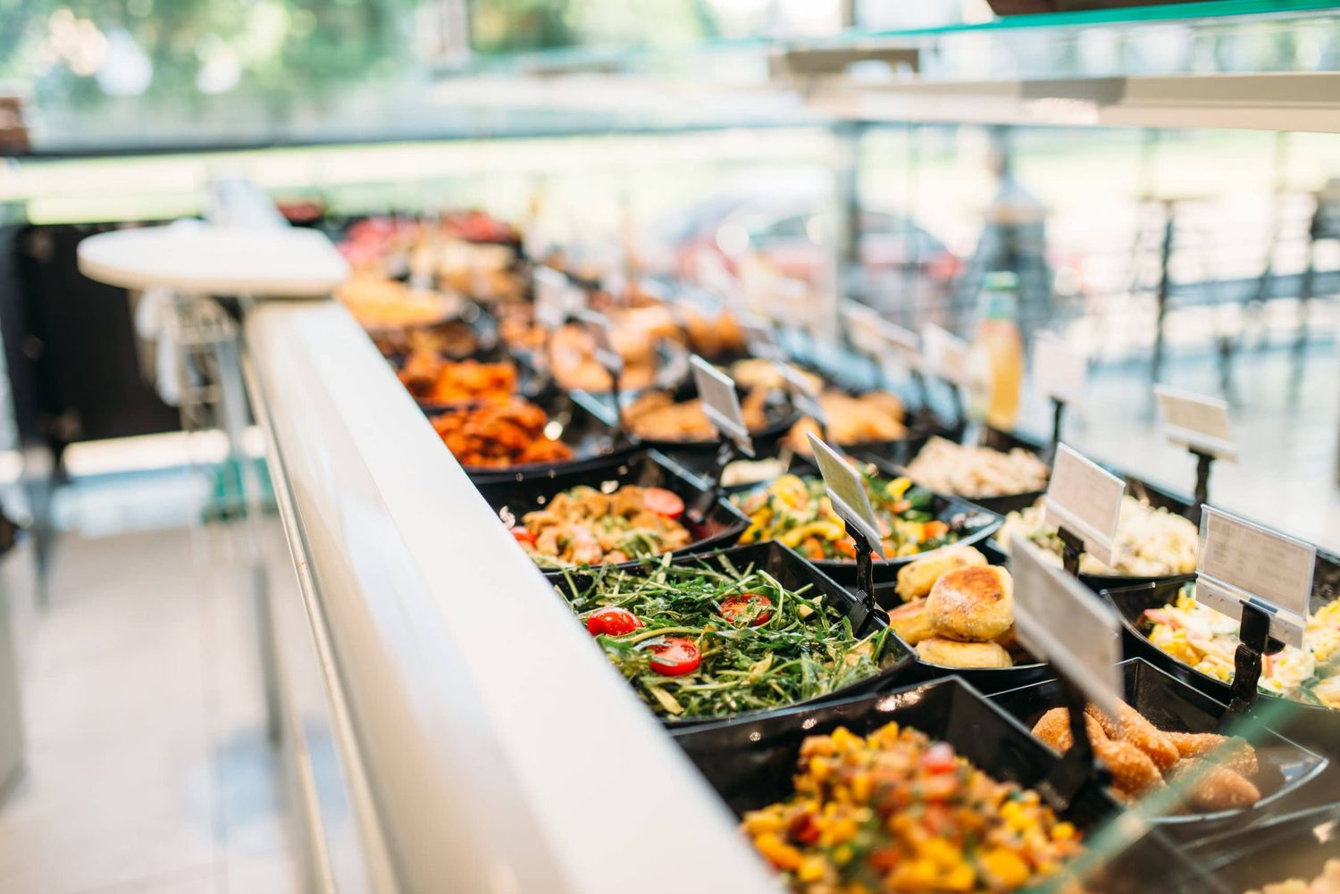 Fresh Cooked Food In Store, Nobody
