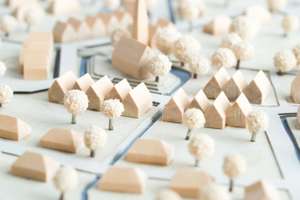 Modell Aus Holz Und Karton