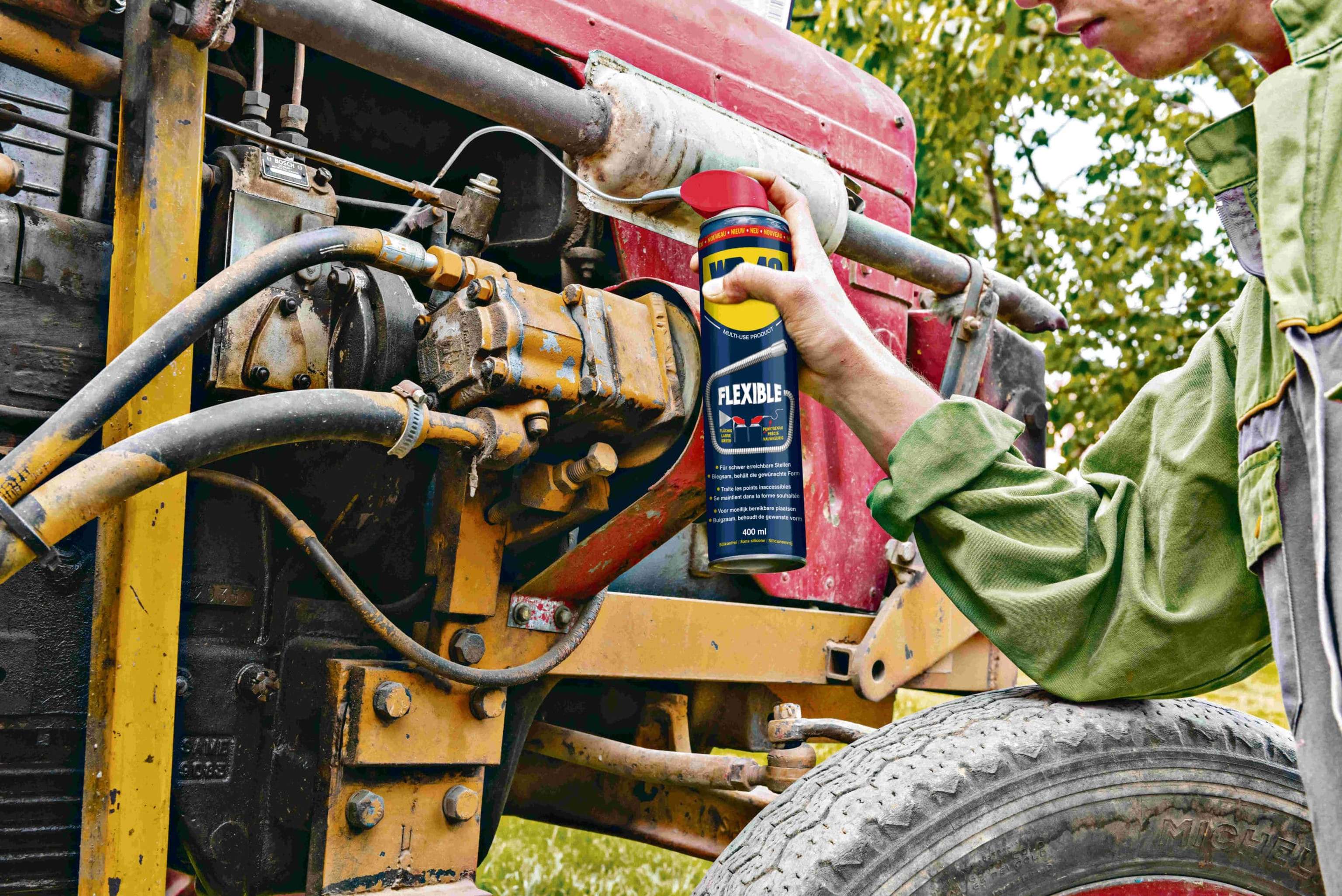 WD-40 Flexible erreicht Unerreichbares.