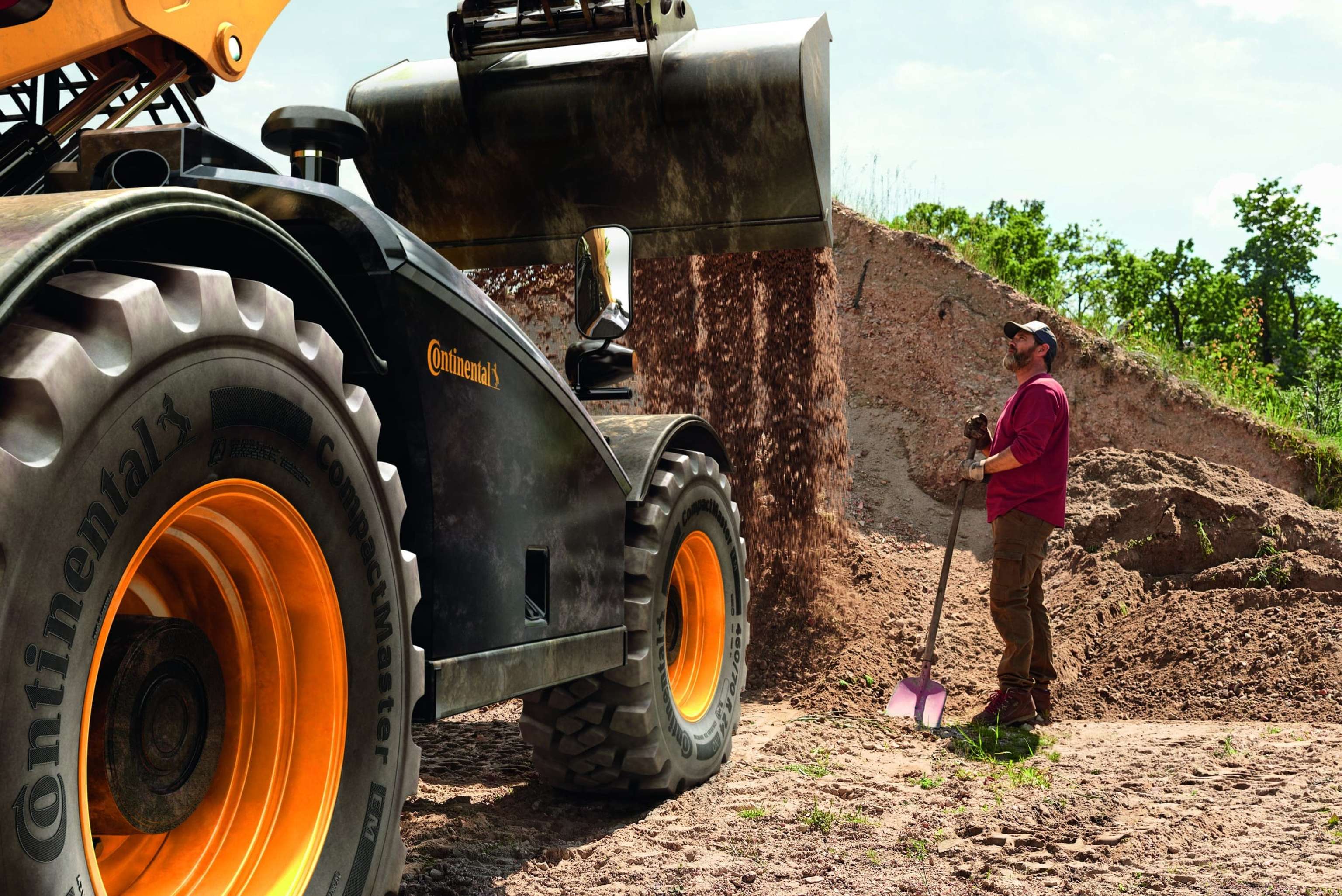 Mit Weitblick unterstützt Continental die Landwirtschaft.