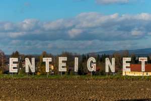Schriftzug “Enteignet”