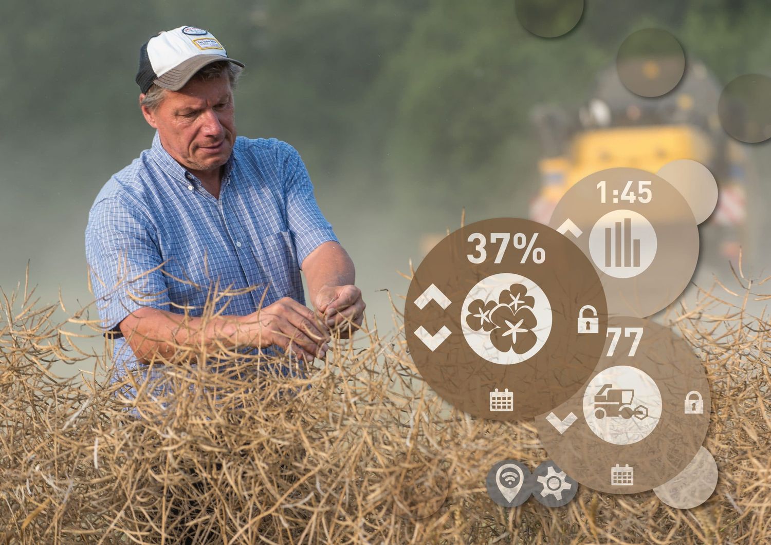 Die Einstellung der Landwirte gegenüber der Landwirtschaft 4.0 ist gut. Foto: agrarfoto.com