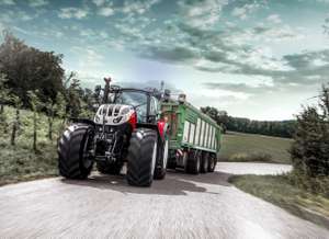 STEYR 6340 TERRUS CVT ON THE STREET 648960