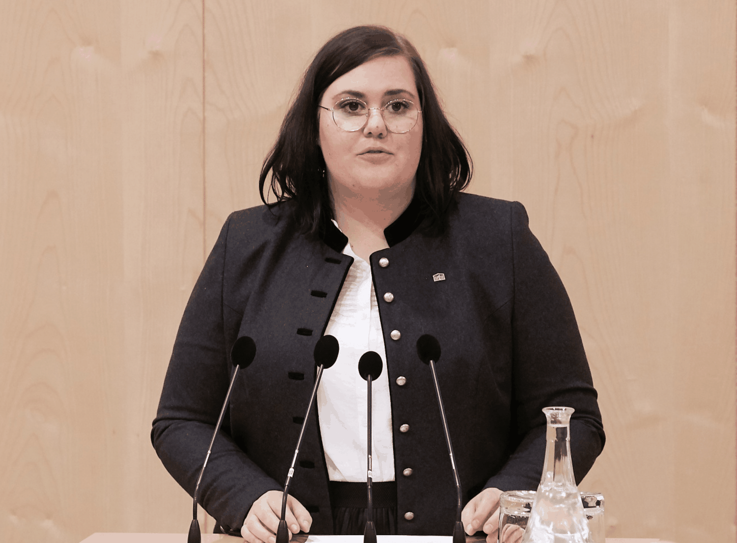 Reiter: „Perspektiven für Junge.“ Foto: Parlamentsdirektion / Thomas Topf